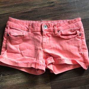 Coral shorts